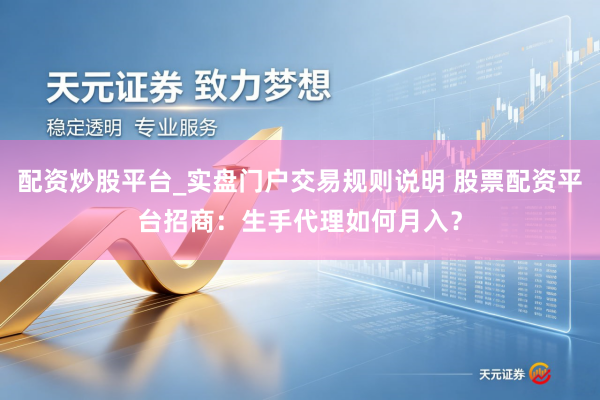 配资炒股平台_实盘门户交易规则说明 股票配资平台招商:生手代理如何月入?
